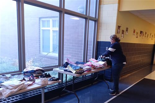  Burnside folding clothes